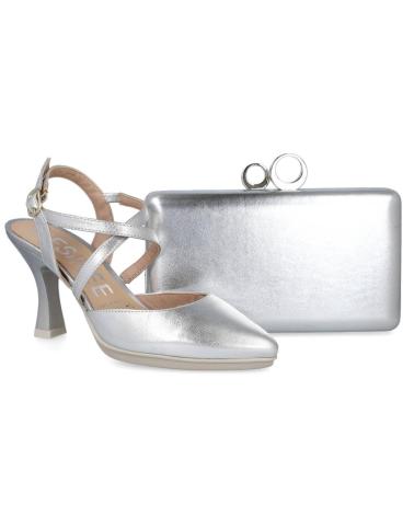 L&R SHOES HANDBAG LR SHOES MD20520 ACCESORIOS PLATA