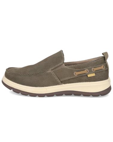 L&R SHOES LR SHOES FC-155 MOCASIN DE LONA PARA H KAKI