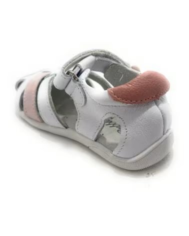 BUBBLE BOBBLE SANDALIAS NINA BAREFOOT COLORES FLOR P BLANCO