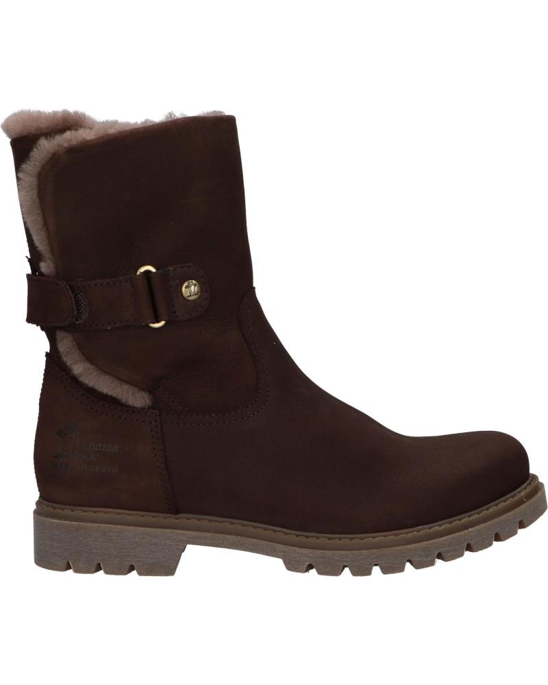 Botas de Mulher PANAMA JACK FELIA IGLOO B26 NOBUCK MARRON - BROWN