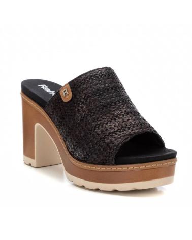 REFRESH 172703 MULES DE TACON PARA MUJE NEGRO