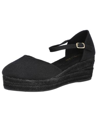 L&R SHOES LR SHOES 5137 ALPARGATAS DE CUNA MEDIA NEGRO