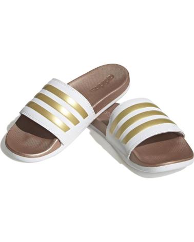 ADIDAS CHANCLA PALA WOMAN ADID W-ADILETTE CONFOR ORO ADCEWXX BLANCO