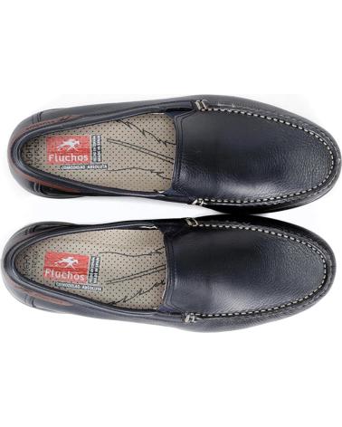 Bottes pour Homme fluchos - MOCASIN PARA HOMBRE PIEL DE VACUNO FLEXIBLE FL MARINO