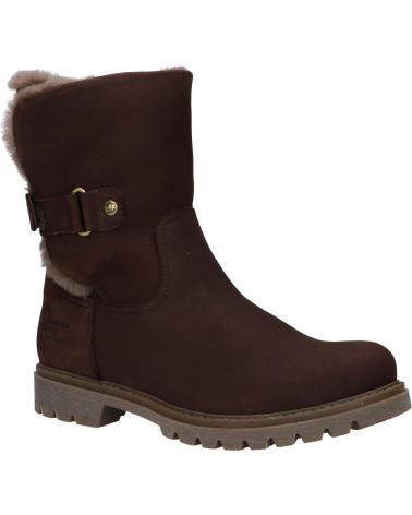 Botas de Mulher PANAMA JACK FELIA IGLOO B26 NOBUCK MARRON - BROWN