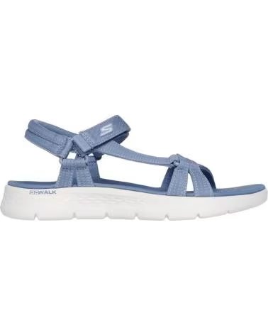 Sandálias-esportivas-femininas-SKECHERS-GO-WALK-FLEX-SANDALE---SUBLIME-AZUL
