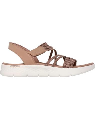 SKECHERS 141473 GO WALK FLEX SANDAL - SUBLIME SANDALIAS BEIGE