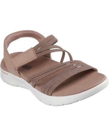 SKECHERS 141473 GO WALK FLEX SANDAL - SUBLIME SANDALIAS BEIGE
