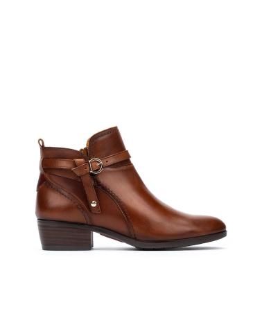 PIKOLINOS DAROCA : BOTTINES EN CUIR MARRON MARRóN