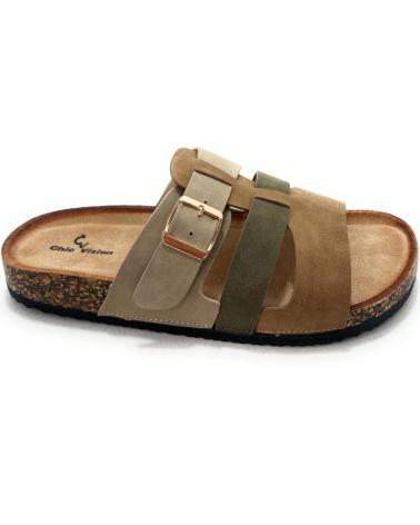 CHIC VISION BIOS CONFORT TIRAS HEBILLA CORCHO RELAX MARRóN