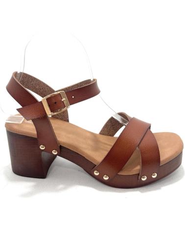 Sandali-eleganti-da-donna-CHIC-VISION-SANDALIAS-CRUZADAS-TACON-EFECTO-MADERA-H-MARRóN