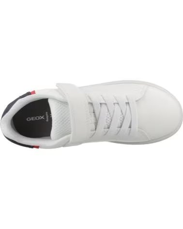 GEOX ZAPATILLAS NINO MODELO J ECLYPER B COLOR BLANCO C0006