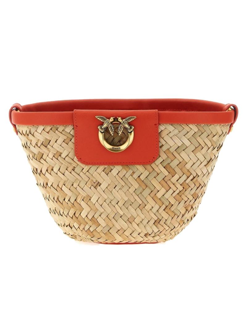 Sacs-à-main-trachten-pour-femme-PINKO-BOLSOS-MUJER-MODELO-LOVE-SUMMER-BUCKET-COLOR-NARANJA-B00Q