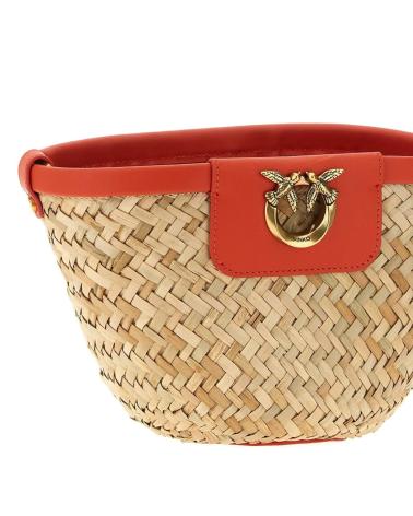 Sacs-à-main-trachten-pour-femme-PINKO-BOLSOS-MUJER-MODELO-LOVE-SUMMER-BUCKET-COLOR-NARANJA-B00Q