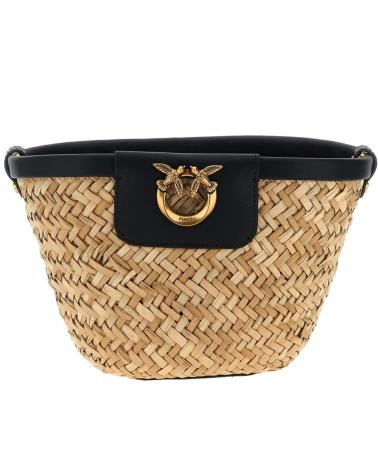 Sacs-à-main-trachten-pour-femme-PINKO-BOLSOS-MUJER-MODELO-LOVE-SUMMER-BUCKET-COLOR-NEGRO-Z99Q