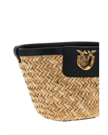 Sacs-à-main-trachten-pour-femme-PINKO-BOLSOS-MUJER-MODELO-LOVE-SUMMER-BUCKET-COLOR-NEGRO-Z99Q