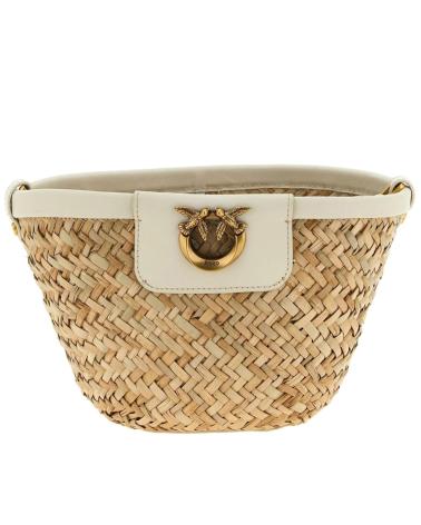 Sacs-à-main-trachten-pour-femme-PINKO-BOLSOS-MUJER-MODELO-LOVE-SUMMER-BUCKET-COLOR-BLANCO-Z14Q