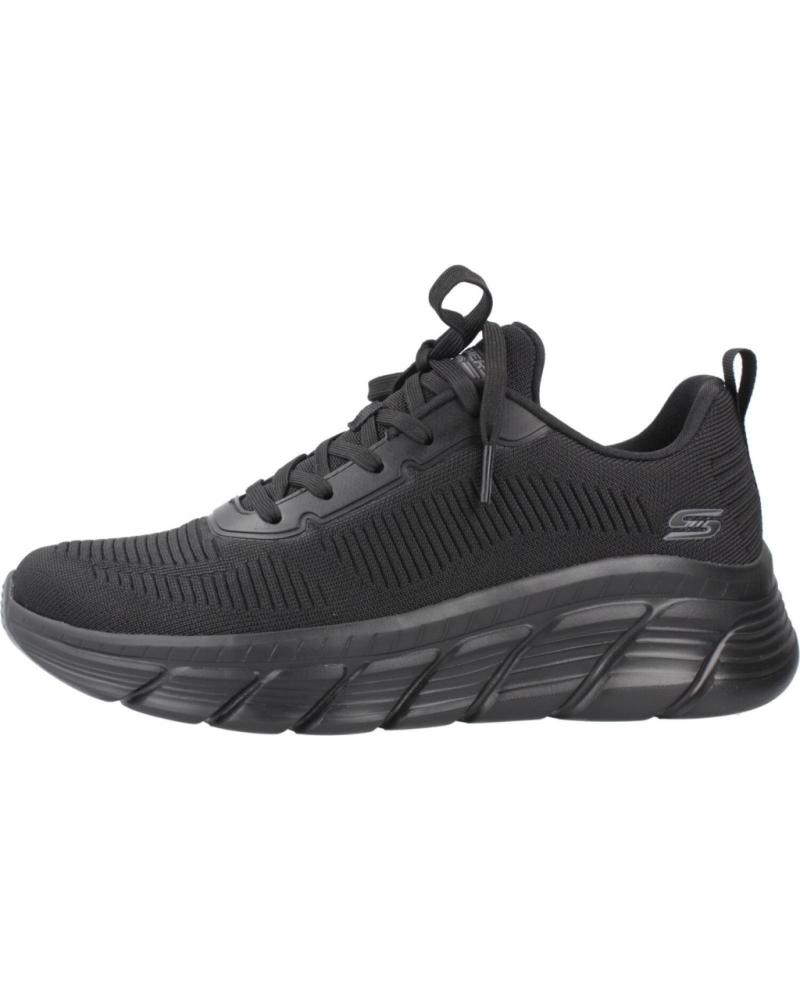 SKECHERS BOBS B FLEX HI SNEAKER SCHWARZ 117385S BBK BBK