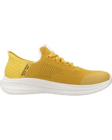 SKECHERS ZAPATILLAS HOMBRE MODELO SLIP-INS 210810S SLADE COLOR AMARIL YEL