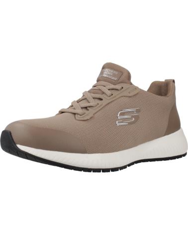 Sneaker für Damen SKECHERS SNEAKERS MUJER WORK SQUAD SR TAUPE MARRóN