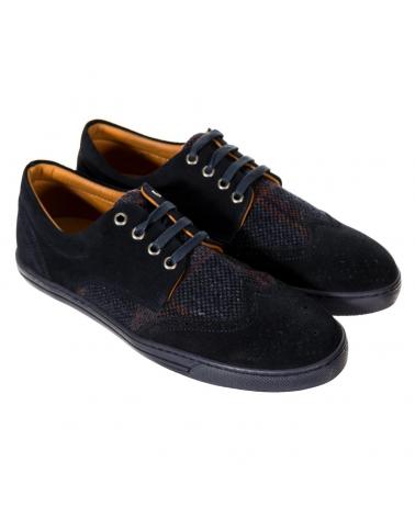 Zapatillas deporte de Hombre HACKETT LONDON BAMBA PLAID MARINO