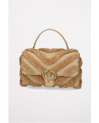 Inizio-PINKO-BOLSOS-MUJER-MODELO-LOVE-LADY-PUFF-CLASSIC-CL-COLOR-MARRON-C-C50Q