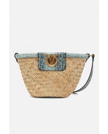 Início-PINKO-BOLSOS-MUJER-MODELO-LOVE-SUMMER-BUCKET-COLOR-MARRON-CLARO-E5-E50Q
