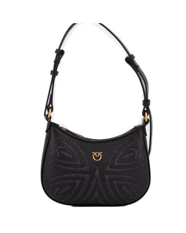 Início-PINKO-BOLSOS-MUJER-MODELO-HALF-MONN-BABY-COLOR-NEGRO-Z99Q