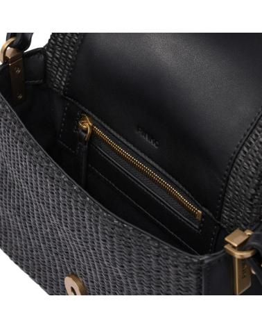 Inizio-PINKO-BOLSOS-MUJER-MODELO-LOVE-ONE-MINI-SLOUCHY-COLOR-NEGRO-Z99Q
