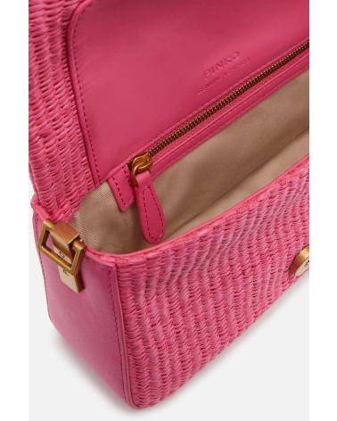Inizio-PINKO-BOLSOS-MUJER-MODELO-LOVE-ONE-MINI-SLOUCHY-COLOR-ROSA-N17Q