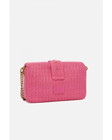 Inizio-PINKO-BOLSOS-MUJER-MODELO-LOVE-ONE-MINI-SLOUCHY-COLOR-ROSA-N17Q