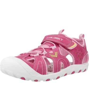 PABLOSKY SANDALIAS NINA MODELO 981970P COLOR ROSA PNKYLW