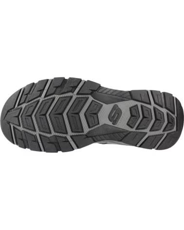 SKECHERS SANDALIAS HOMBRE MODELO SLIP-INS TRESMEN-REECE COLOR GRIS CH CHAR