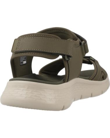Sandali-eleganti-da-uomo-SKECHERS-SANDALIAS-HOMBRE-MODELO-GO-WALK-FLEX-COLOR-VERDE-OLV