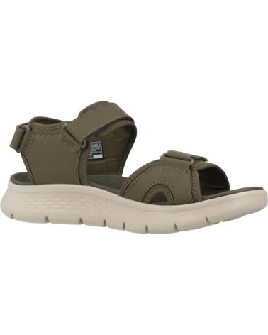 Sandali-eleganti-da-uomo-SKECHERS-SANDALIAS-HOMBRE-MODELO-GO-WALK-FLEX-COLOR-VERDE-OLV