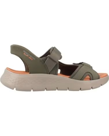 SKECHERS SANDALIAS GO WALK FLEX SD EN PARA HOMBRE VERDE