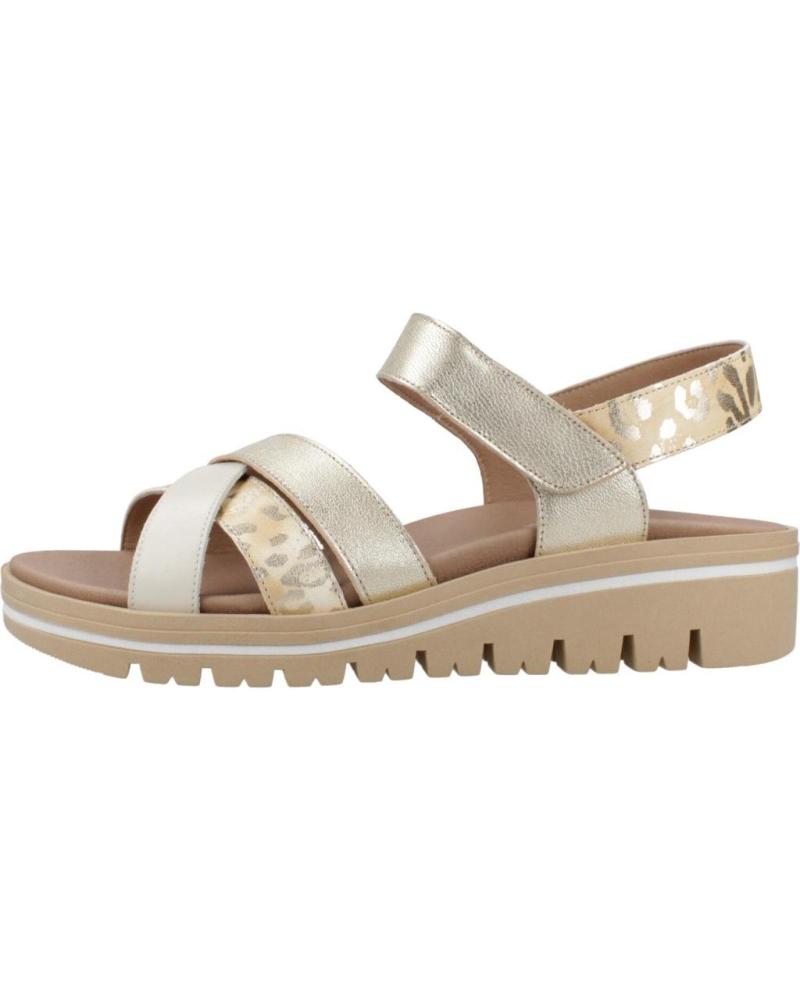Sandali-De-Mujer-PIESANTO-SANDALIA-VELCRO-BEIGE