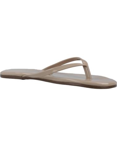 TKEES SANDALIAS MUJER MODELO TKEGLOSSES COLOR MARRON CLARO CSTRD