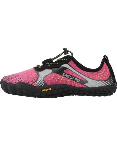 SAGUARO ZAPATILLAS MUJER MODELO FAST I BAREFOOT COLOR ROSA