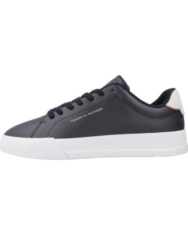 Sportivo-De-Hombre-TOMMY-HILFIGER-DEPORTIVO-CASUAL-DE-PIEL-CON-SUELA-DE-GOMA-SKY