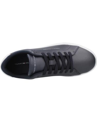 Sneaker-De-Hombre-TOMMY-HILFIGER-DEPORTIVO-CASUAL-DE-PIEL-CON-SUELA-DE-GOMA-SKY