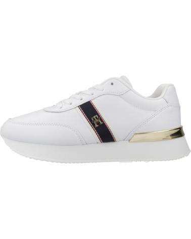 Baskets-décontractées-pour-femmes-TOMMY-HILFIGER-ZAPATILLAS-MUJER-MODELO-ARLENE-COLOR-BLANCO-YBS