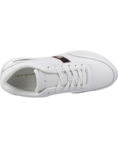 Baskets-décontractées-pour-femmes-TOMMY-HILFIGER-ZAPATILLAS-MUJER-MODELO-ARLENE-COLOR-BLANCO-YBS