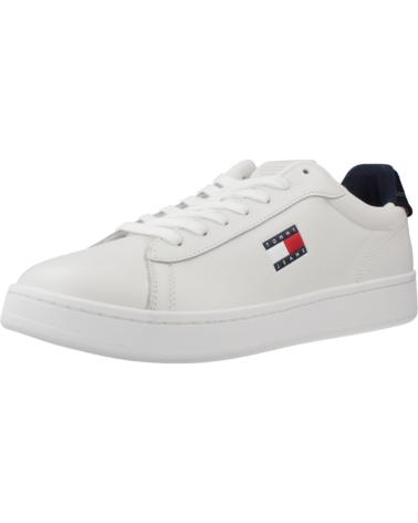 BASKETS TOMMY JEANS ARCHIVE 98 0G1 BLANCHES 0G1
