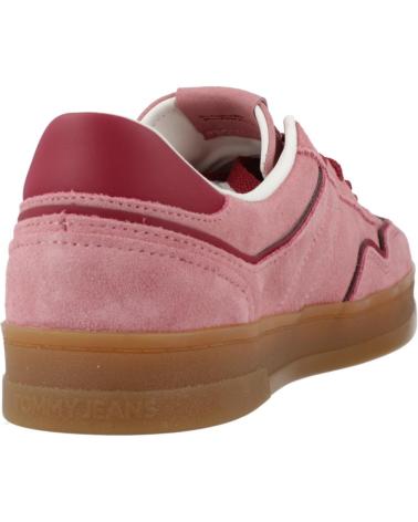 TOMMY JEANS ZAPATILLAS MUJER MODELO THE GREENWICH COLOR ROSA TI0