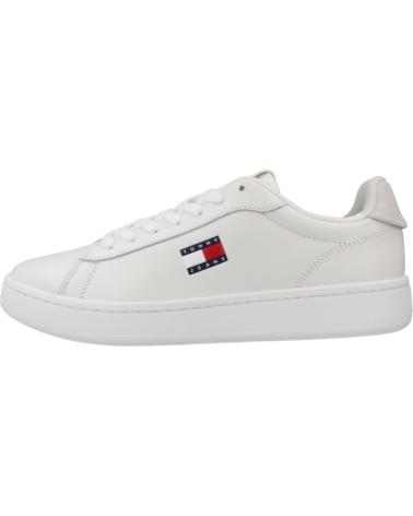 Baskets-décontractées-pour-femmes-TOMMY-JEANS-ZAPATILLAS-MUJER-MODELO-ARCHIVE-98-COLOR-BLANCO-YBL