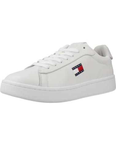 Baskets-décontractées-pour-femmes-TOMMY-JEANS-ZAPATILLAS-MUJER-MODELO-ARCHIVE-98-COLOR-BLANCO-YBL