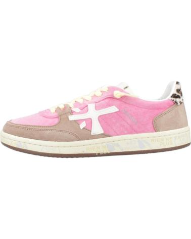PREMIATA ZAPATILLAS MUJER MODELO BSKT CLAYD 7 COLOR ROSA 7314