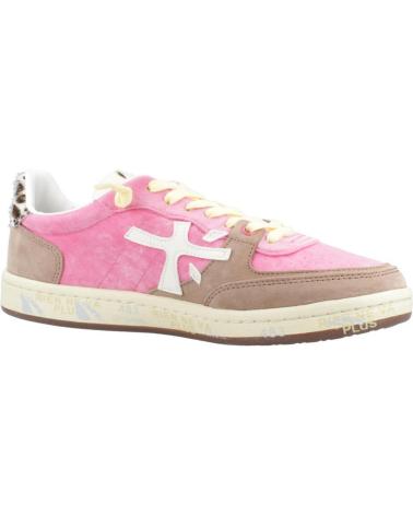 PREMIATA ZAPATILLAS MUJER MODELO BSKT CLAYD 7 COLOR ROSA 7314