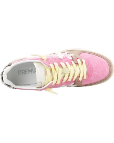 PREMIATA ZAPATILLAS MUJER MODELO BSKT CLAYD 7 COLOR ROSA 7314